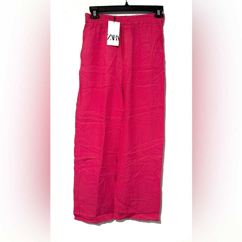 Zara Hot Pink Trousers